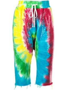 R13 бермуды с принтом тай-дай