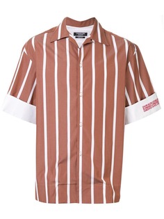 Calvin Klein 205W39nyc рубашка в полоску на пуговицах