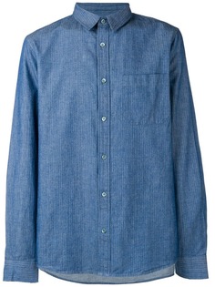 A.P.C. рубашка с нагрудным карманом