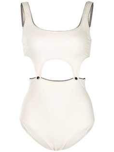 Morgan Lane купальник Maggie с вырезами