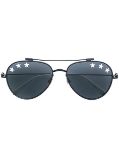 Givenchy Eyewear солнцезащитные очки-авиаторы с декором из звезд