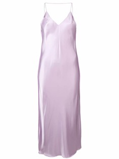 Helmut Lang платье-комбинация на тонких бретелях