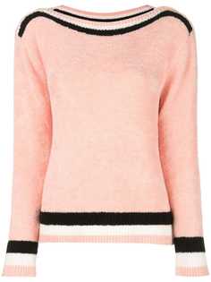 Morgan Lane джемпер Kegan с контрастными полосками