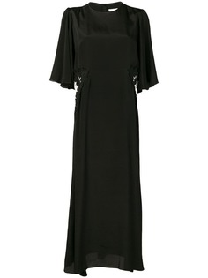 See By Chloé платье макси с кружевными нашивками