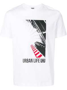 Les Hommes Urban футболка с графичным принтом
