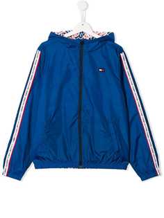 Tommy Hilfiger Junior двухсторонняя парка с капюшоном