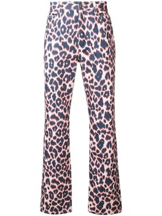 Calvin Klein 205W39nyc брюки с леопардовым принтом