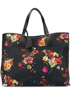 Loveless floral tote bag