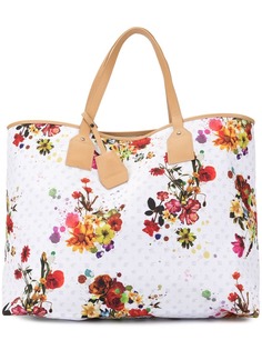 Loveless floral tote bag