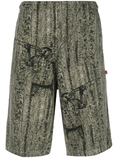 Off-White Diag Arrows print shorts