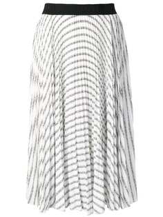 Karl Lagerfeld юбка миди в полоску