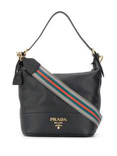 Prada сумка-тоут с логотипом