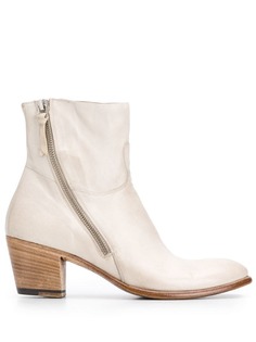 Silvano Sassetti ботильоны на молнии сбоку