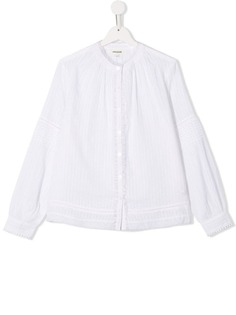Zadig & Voltaire Kids striped pattern shirt