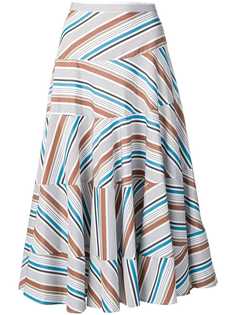Isa Arfen юбка А-силуэта со складками