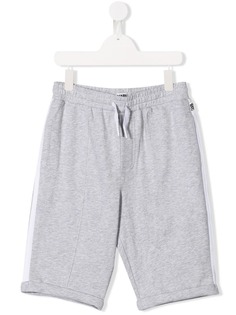 Karl Lagerfeld Kids спортивные шорты с поясом на шнурке