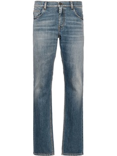 Prada зауженные выбеленные джинсы