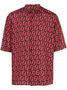 Fendi рубашка с логотипом FF