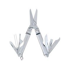 Мультитул LEATHERMAN Micra, 10 функций, серебристый [64010082n]