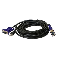 Кабель D-Link DKVM-CU3/B1A solid 3м черный