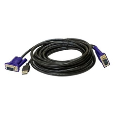 Кабель D-Link DKVM-CU5/B1A solid 5м черный