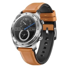 Смарт-часы HONOR Watch Magic Talos-B19V, 1.2&quot;, серебристый / коричневый [55023406]