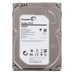 Жесткий диск SEAGATE Desktop SSHD ST1000DX001, 1Тб, гибридный HDD/SSD, SATA III, 3.5&quot;