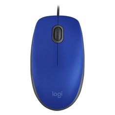 Мышь LOGITECH M110 Silent оптическая проводная USB, синий [910-005488]