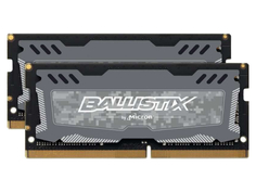 Модуль памяти Crucial Sport LT Grey DDR4 SO-DIMM 2666MHz PC4-21300 CL16 - 16Gb KIT (2x8Gb) BLS2K8G4S26BFSDK