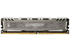 Модуль памяти Crucial Sport LT Grey DDR4 DIMM 3000MHz PC4-24000 CL15 - 8Gb BLS8G4D30AESBK