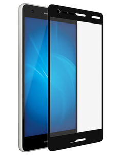 Аксессуар Защитное стекло для Nokia 2.1 Optmobilion 2.5D Black