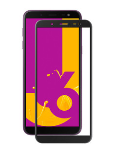 Аксессуар Защитное стекло для Samsung J6 Optmobilion 2.5D Black