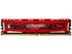 Модуль памяти Crucial Sport LT Red DDR4 DIMM 3200MHz PC4-25600 CL16 - 8Gb BLS8G4D32AESEK