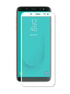 Аксессуар Защитное стекло для Samsung J6 Optmobilion 2.5D White