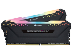 Модуль памяти Corsair Vengeance RGB Pro DDR4 DIMM 3466MHz PC4-27700 CL18 - 16Gb KIT (2x8Gb) CMW16GX4M2C3466C16