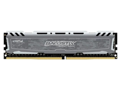 Модуль памяти Crucial Ballistix Sport LT Grey DDR4 DIMM 3000MHz PC4-24000 CL15 - 16Gb BLS16G4D30AESB