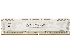 Модуль памяти Crucial Ballistix Sport LT White DDR4 DIMM 2400MHz PC4-19200 CL16 - 16Gb BLS16G4D240FSC