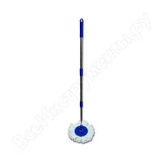 Швабра с ведром и системой отжима spin and go eurotex 080411-001