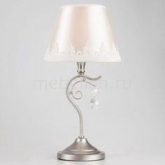 Настольная лампа декоративная Incanto 01022/1 серебро Eurosvet