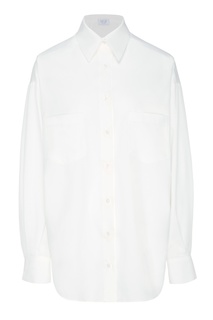 Белая рубашка с нагрудными карманами D.O.T.127