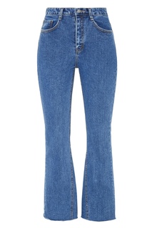 Синие джинсы клеш с пятью карманами D.O.T.127