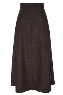 Шерстяная юбка-миди Ulyana Sergeenko