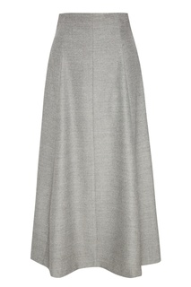 Серая юбка-миди Ulyana Sergeenko