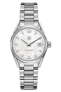 CARRERA Кварцевые женские часы с бриллиантами Tag Heuer