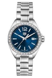 FORMULA 1 Кварцевые женские часы 32 мм с синим циферблатом Tag Heuer