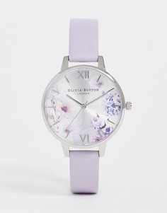 Часы с кожаным ремешком Olivia Burton OB16EG137 - Фиолетовый