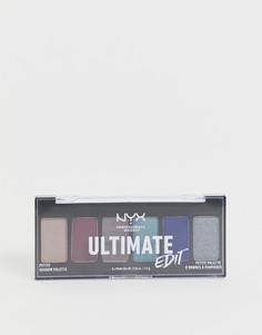 Палетка теней для век NYX Professional Makeup UltimateEdit Petite - Ash - Мульти