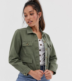 Куртка цвета хаки Miss Selfridge Petite - Зеленый