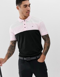 Розовое поло Calvin Klein Golf Arinox - Розовый
