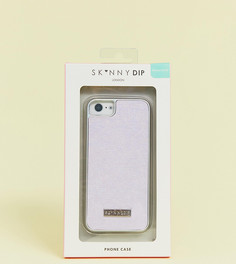 Блестящий чехол для iPhone 6/7/8/s/6 Plus/7 Plus/X/XS/XSMAX/XR Skinnydip Glacier - Фиолетовый